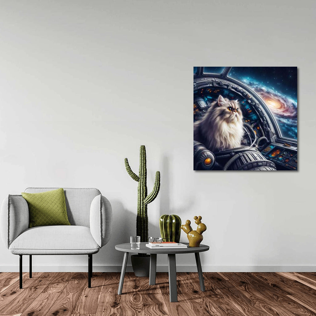 A Space Odyssey of the Persian Cat: Galaxy Explorer on a Starship