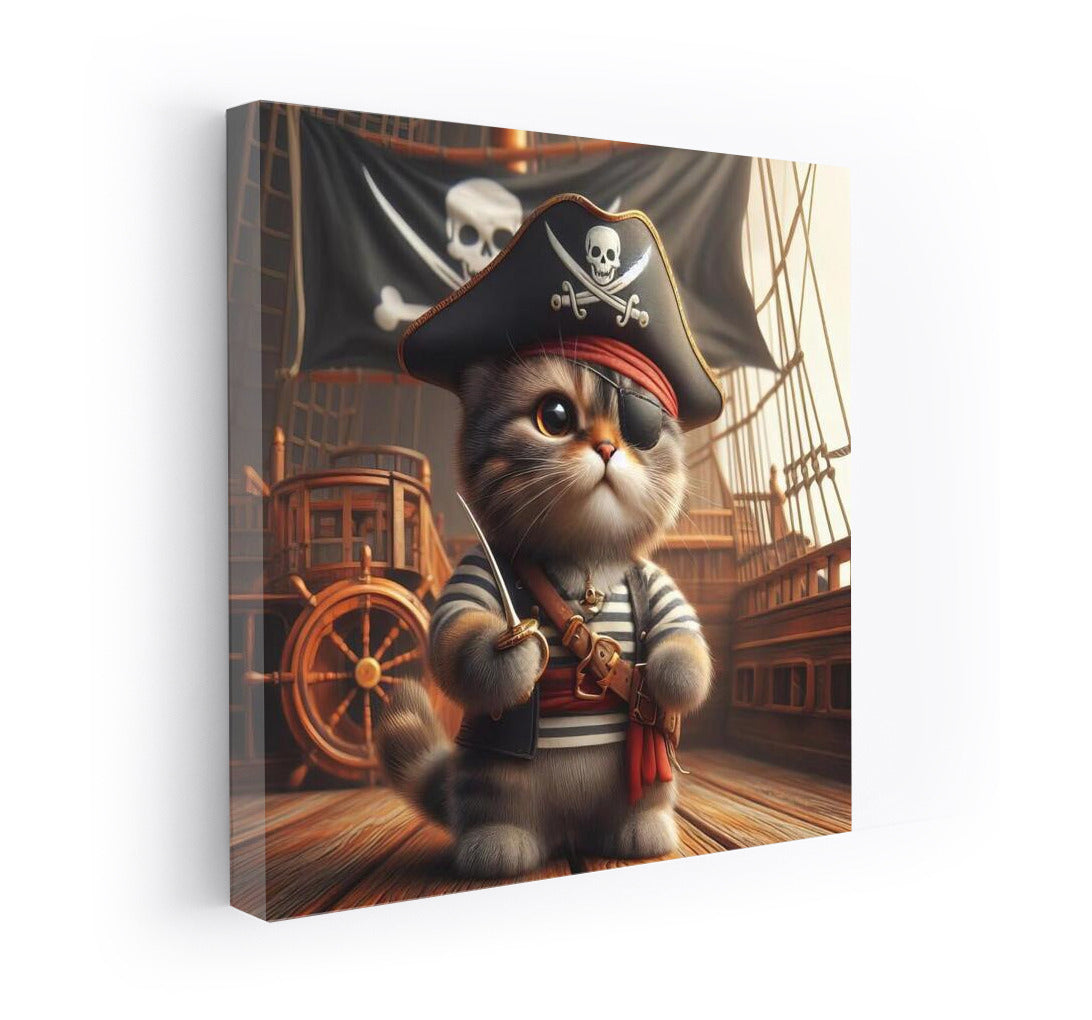 Brave Pirate Cat: Sea Defender