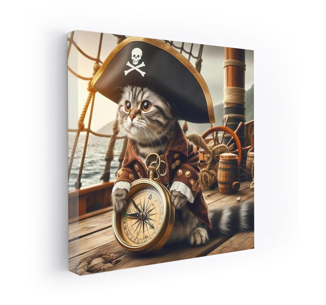 Pirate Cat with a Compass: Adventures in the Style of Pirates of the Caribbean