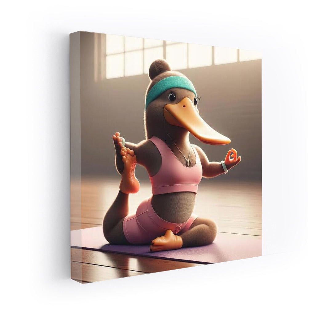 Yoga with the Platypus: Instructor of Positivity and Harmony