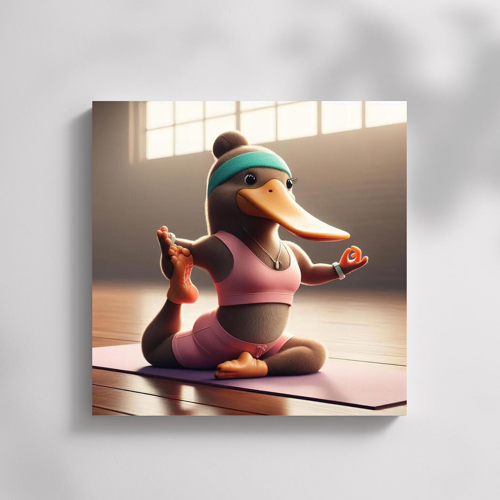Yoga with the Platypus: Instructor of Positivity and Harmony