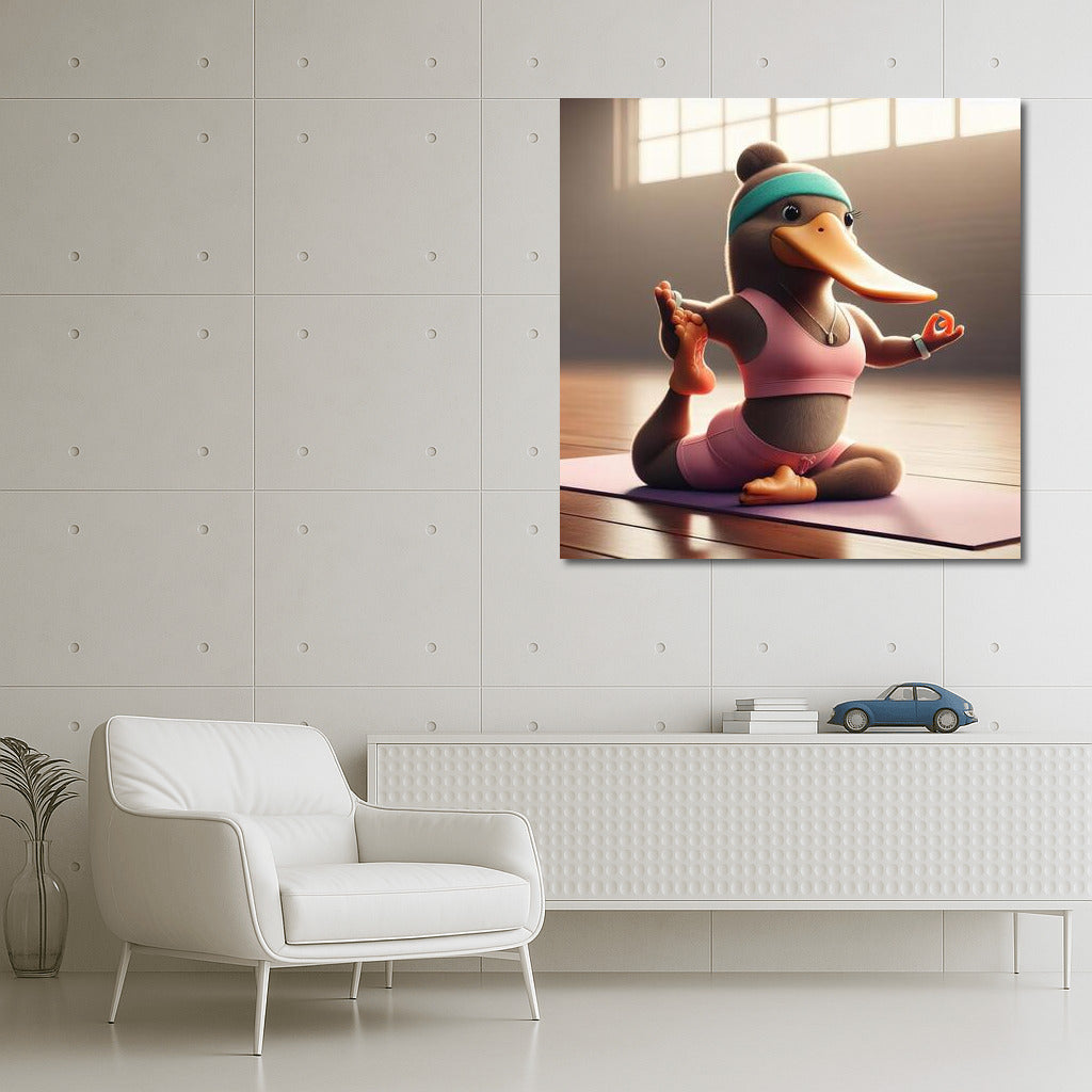 Yoga with the Platypus: Instructor of Positivity and Harmony