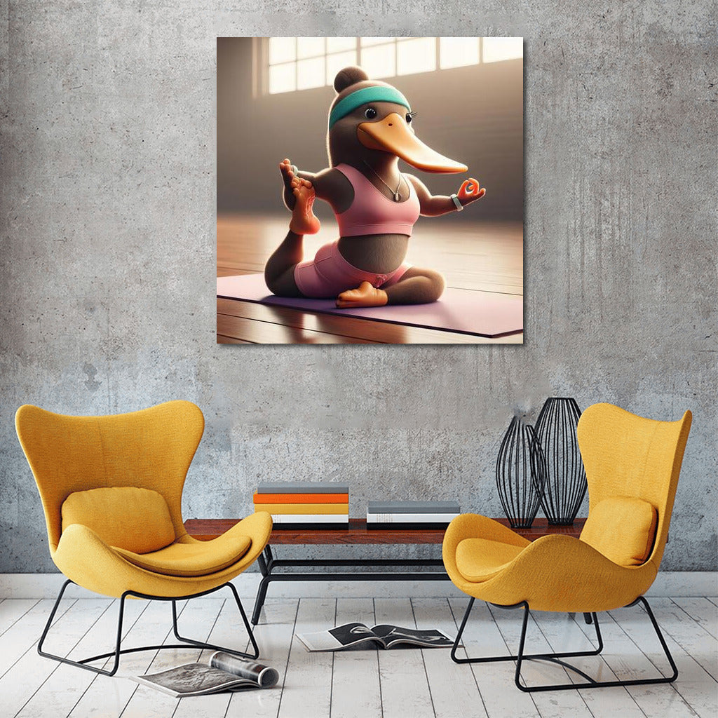 Yoga with the Platypus: Instructor of Positivity and Harmony