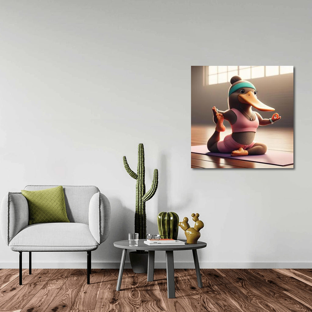 Yoga with the Platypus: Instructor of Positivity and Harmony