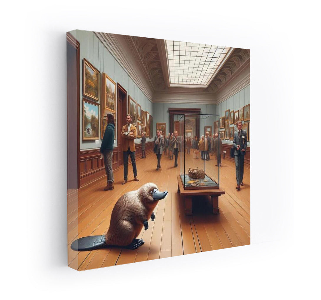 Platypus on a Museum Journey: Art with a Smile