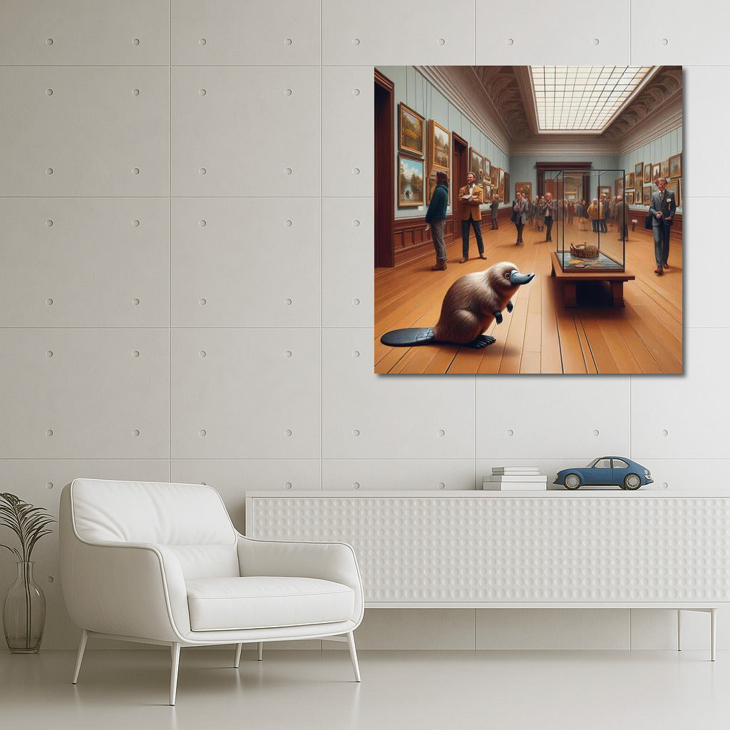 Platypus on a Museum Journey: Art with a Smile