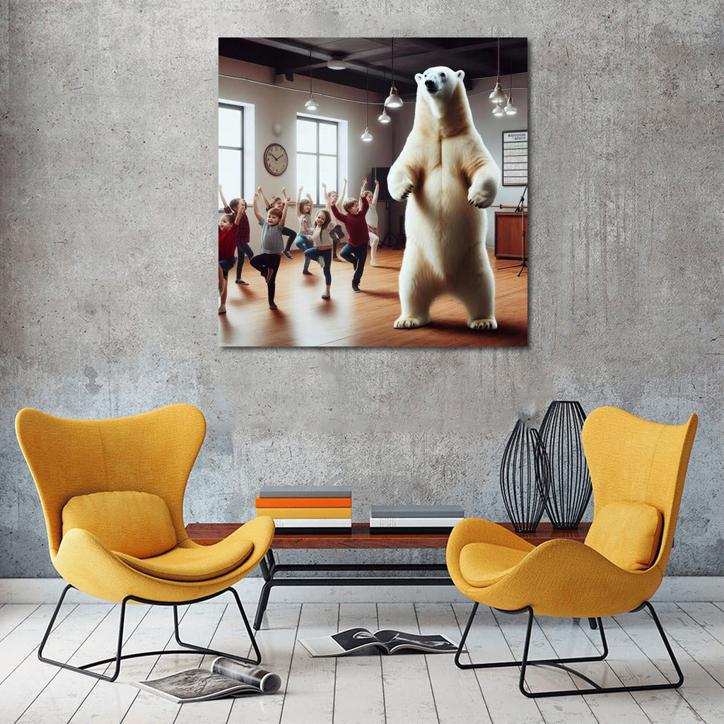 Polar Bear on the Dance Floor: Lessons in Grace and Movement