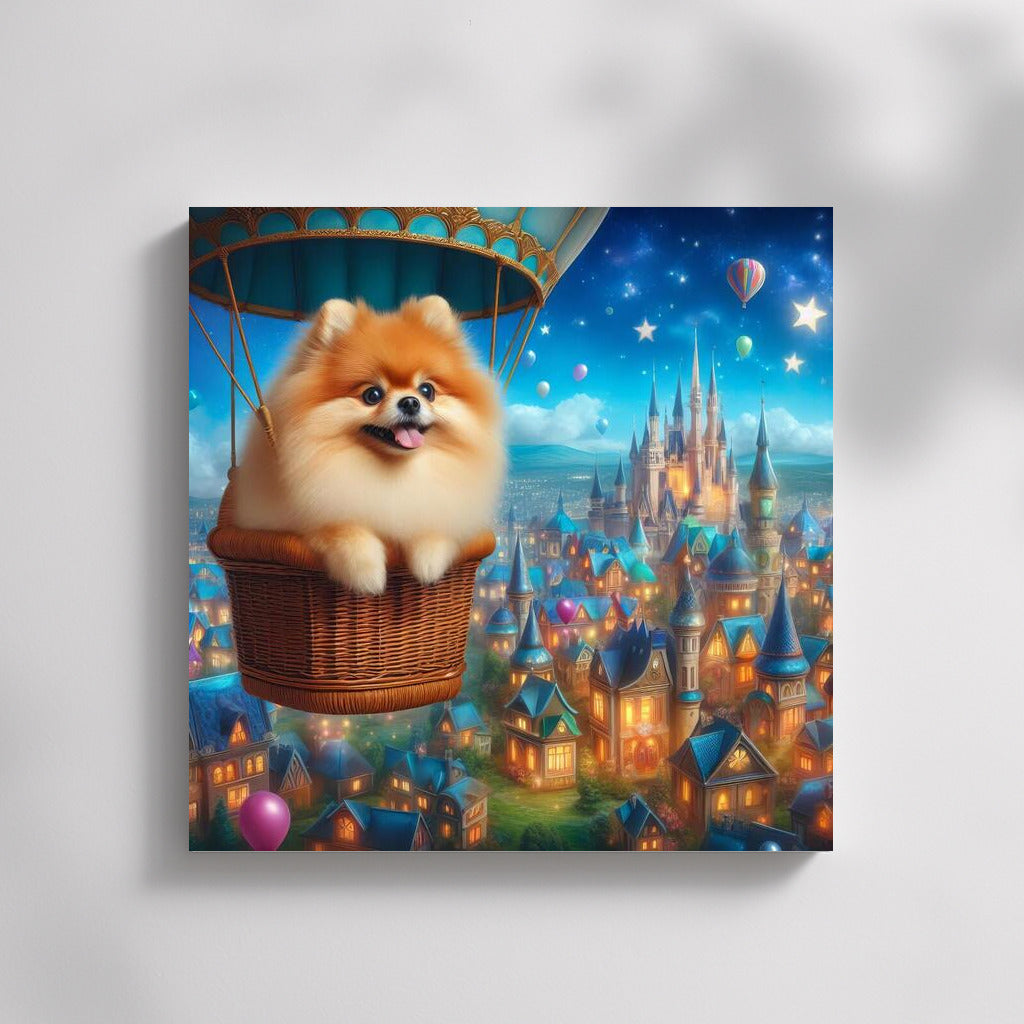 Spitz in the Sky: Journey Over the Fairytale City