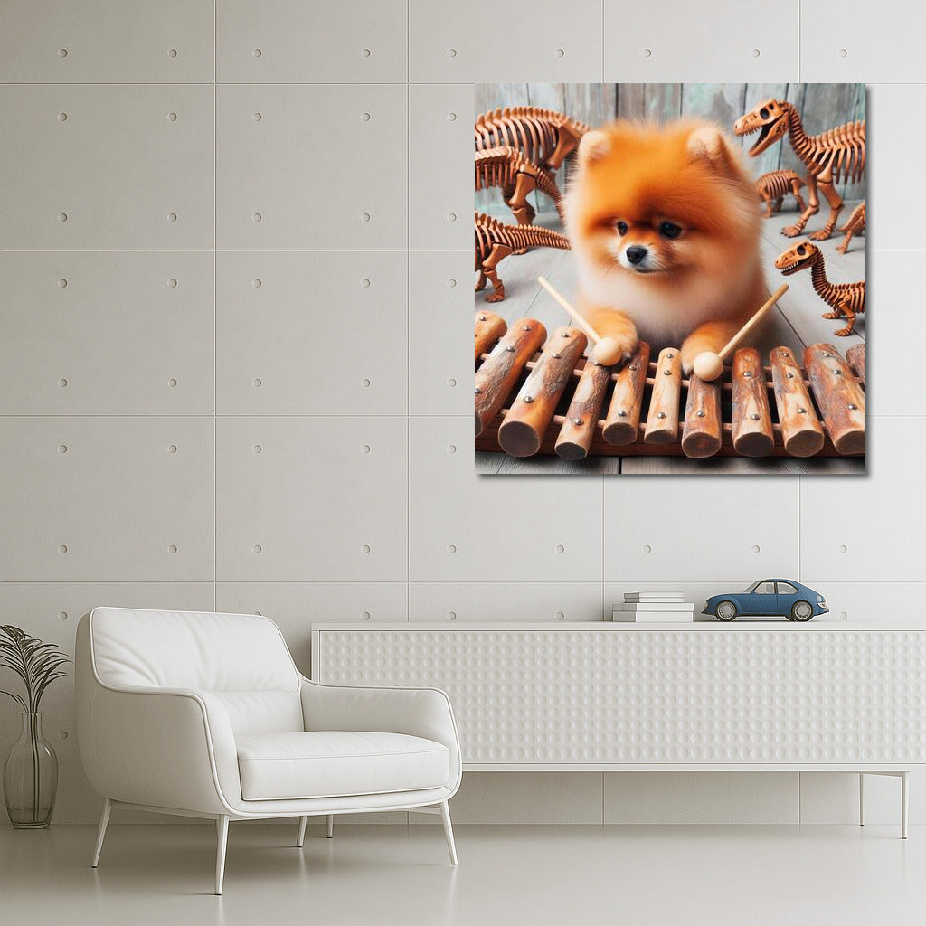 Spitz-Maestro: Symphony on a Xylophone Made of Dinosaur Bones