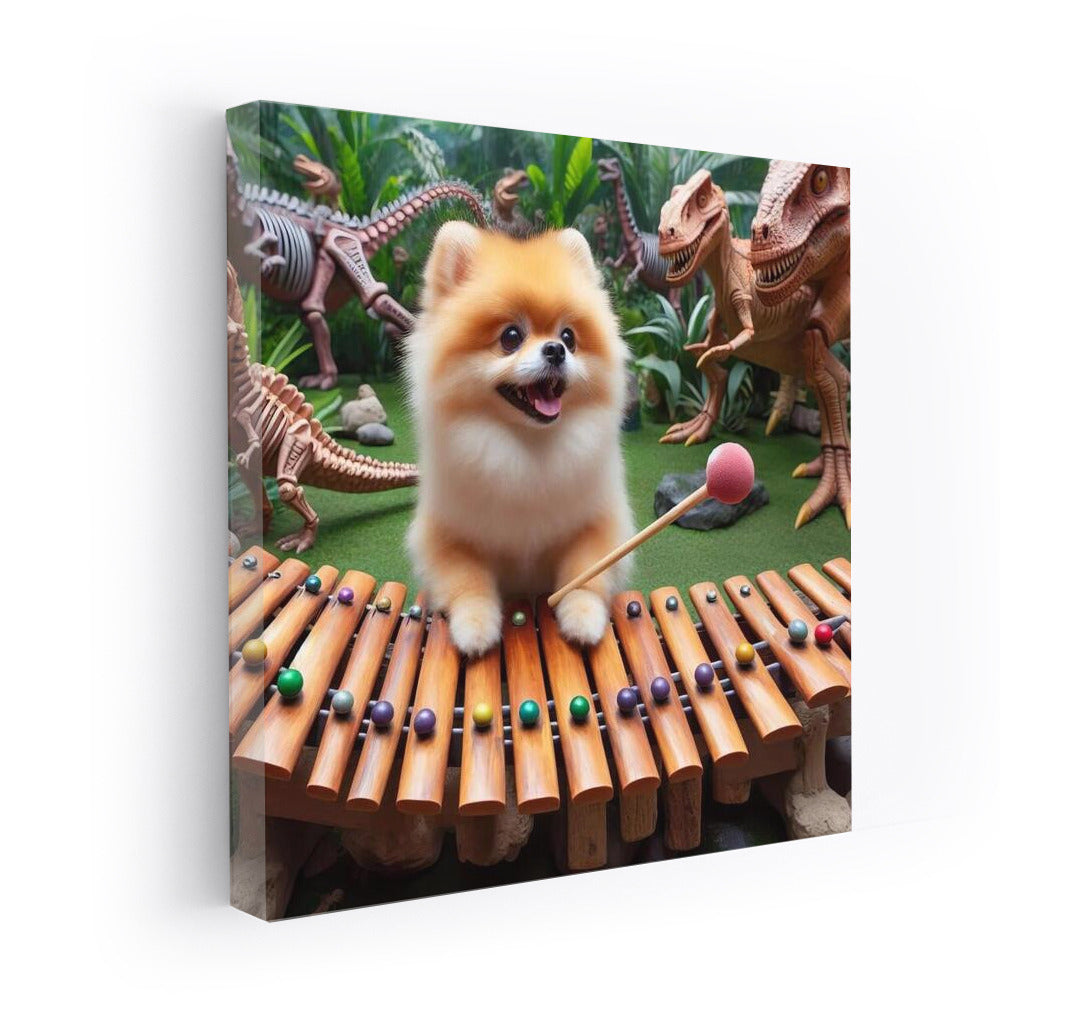 Spitz Musician: Symphony on a Xylophone Made from Dinosaur Bones
