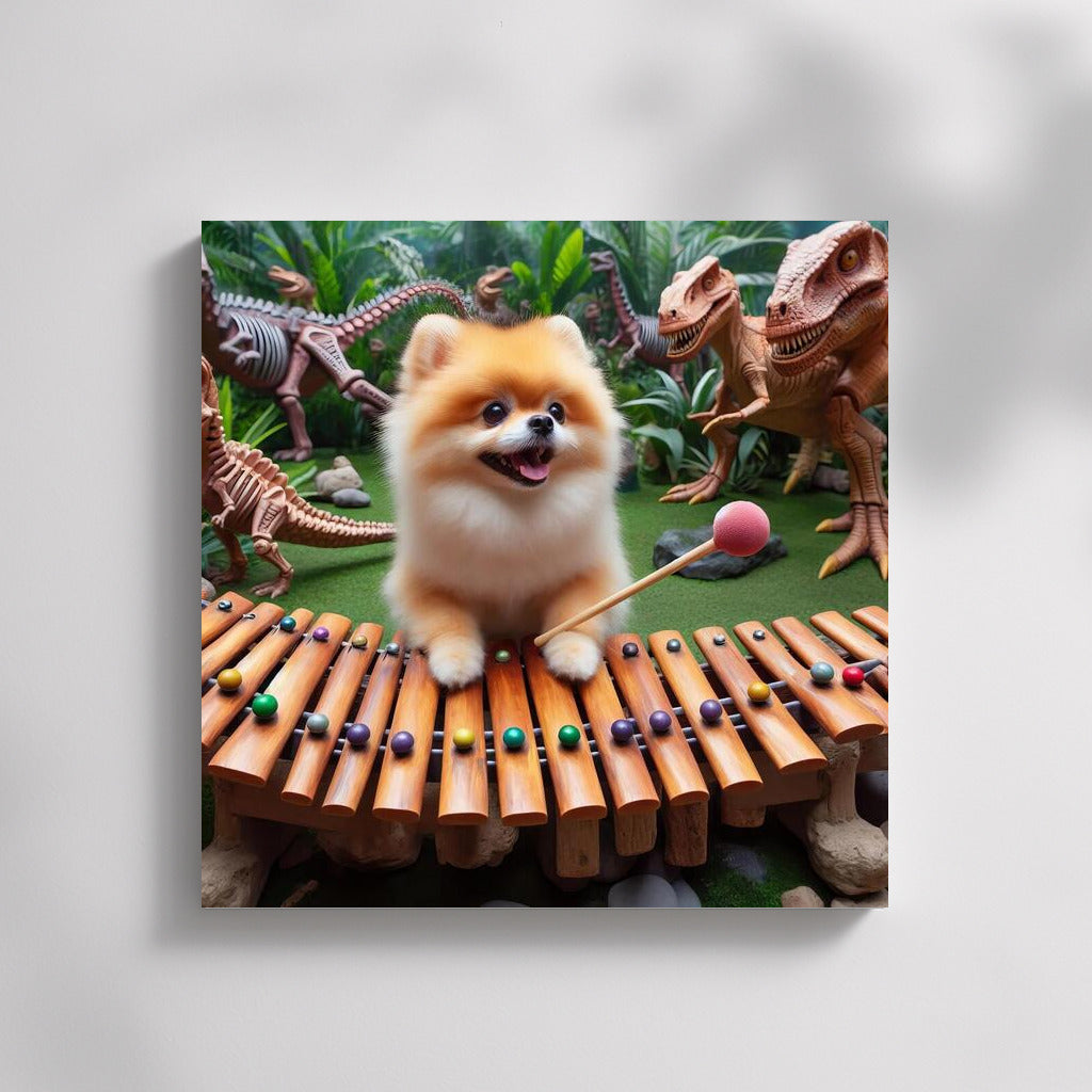 Spitz Musician: Symphony on a Xylophone Made from Dinosaur Bones