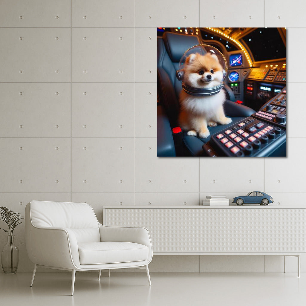Space Spitz: Furry Pilot in a Starship