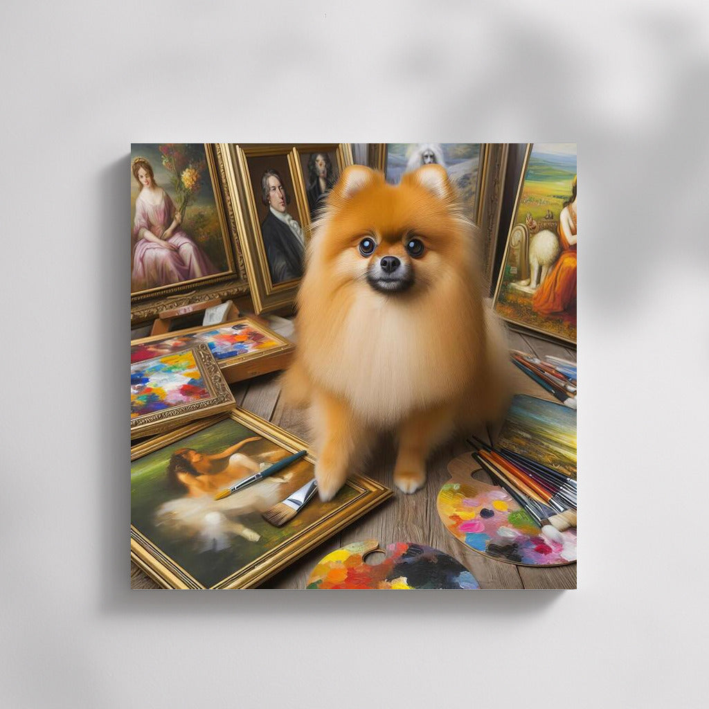 Fluffy Spitz: Jump into the Worlds of Masterpieces