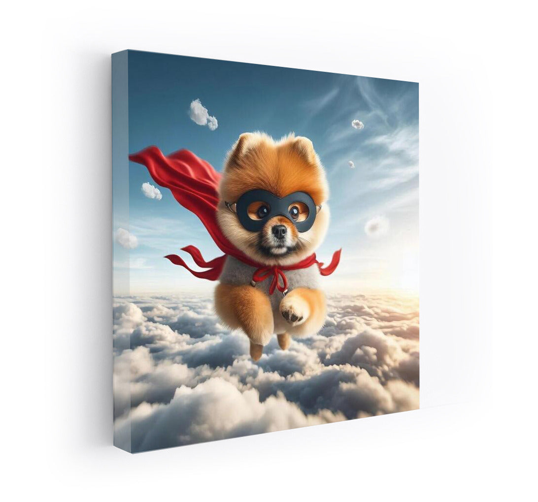 Superhero Spitz in the Clouds: Inspiration and Flight