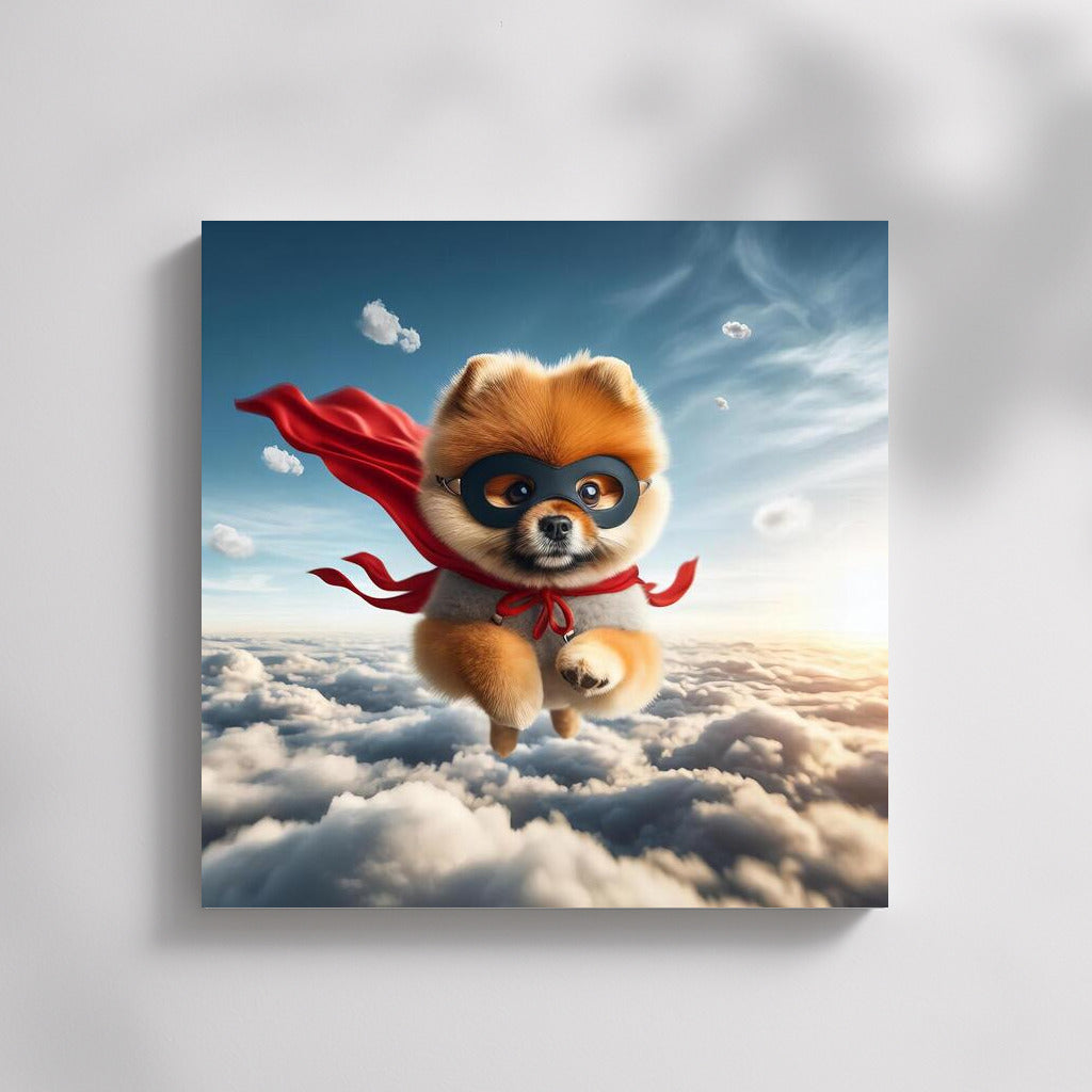 Superhero Spitz in the Clouds: Inspiration and Flight