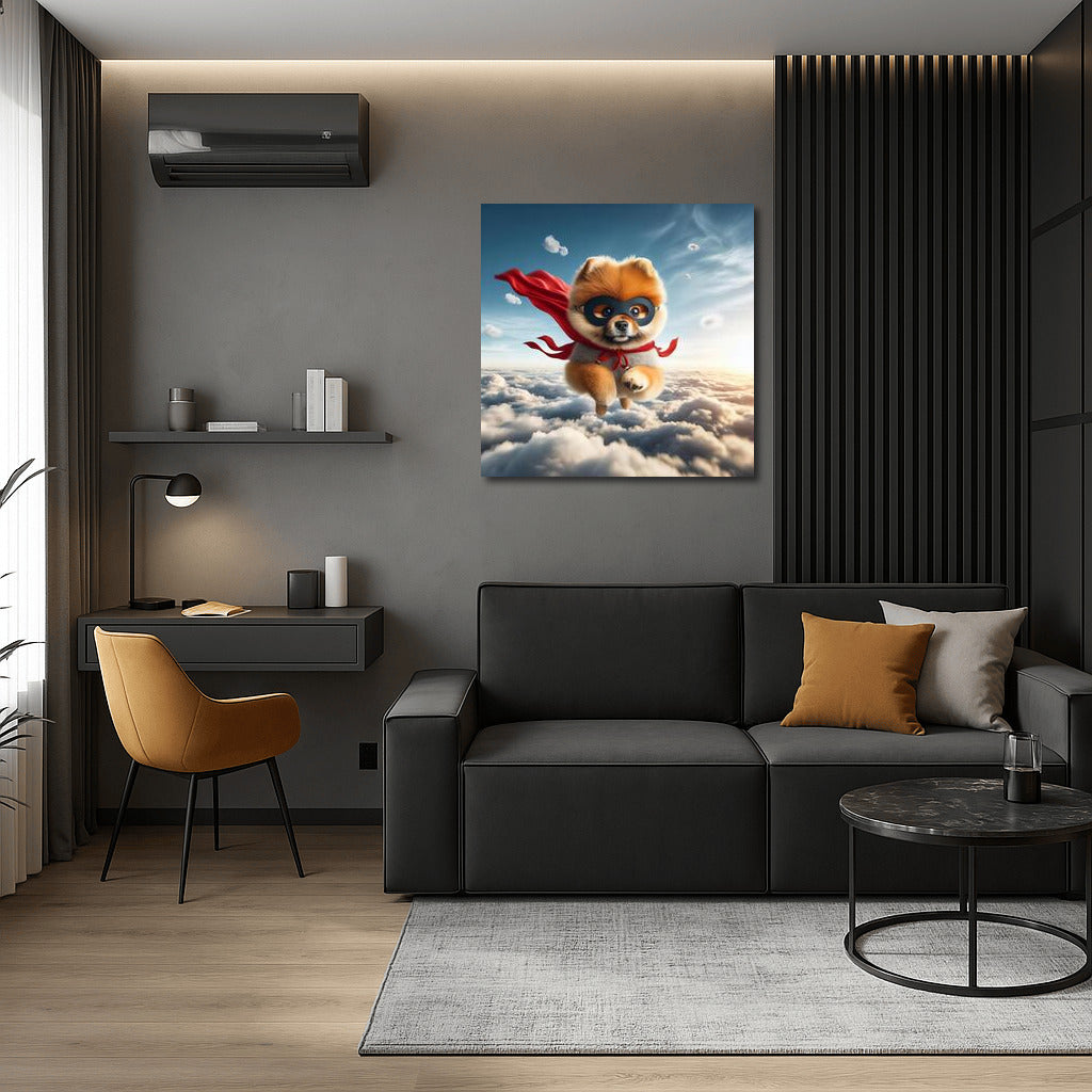 Superhero Spitz in the Clouds: Inspiration and Flight