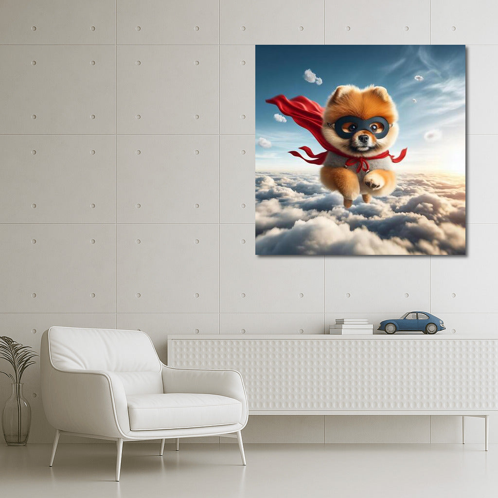 Superhero Spitz in the Clouds: Inspiration and Flight
