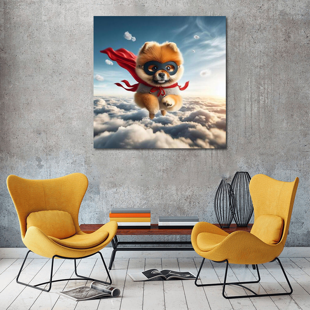 Superhero Spitz in the Clouds: Inspiration and Flight