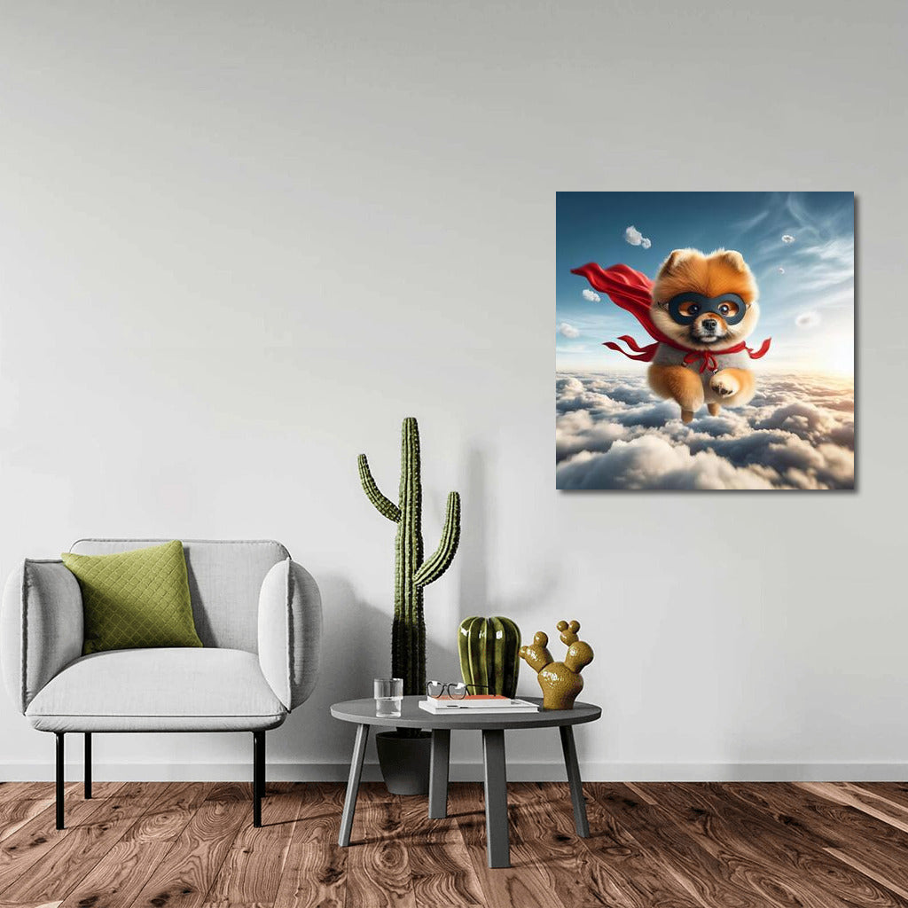 Superhero Spitz in the Clouds: Inspiration and Flight