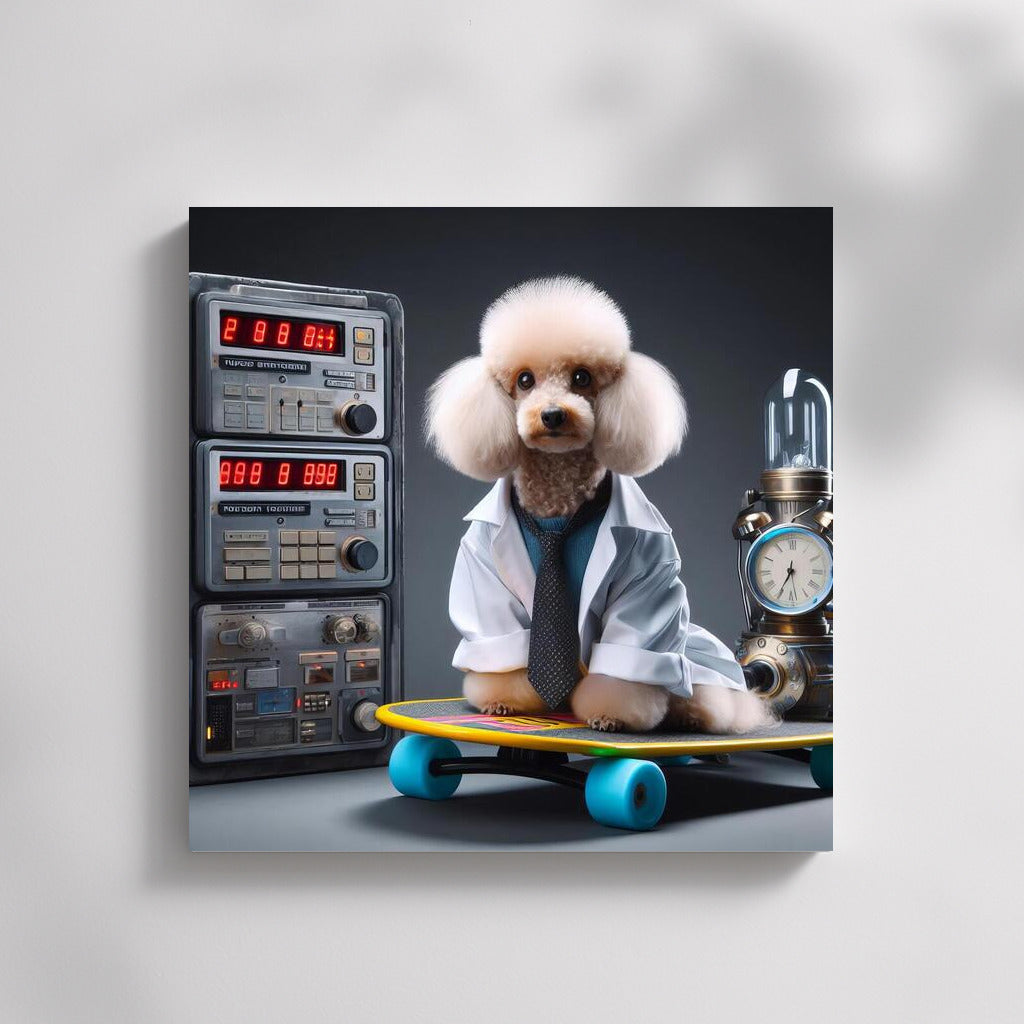 Poodle on a Skateboard: Back to the Future Time
