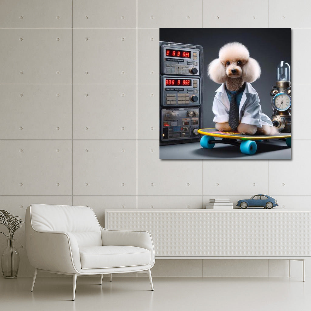 Poodle on a Skateboard: Back to the Future Time