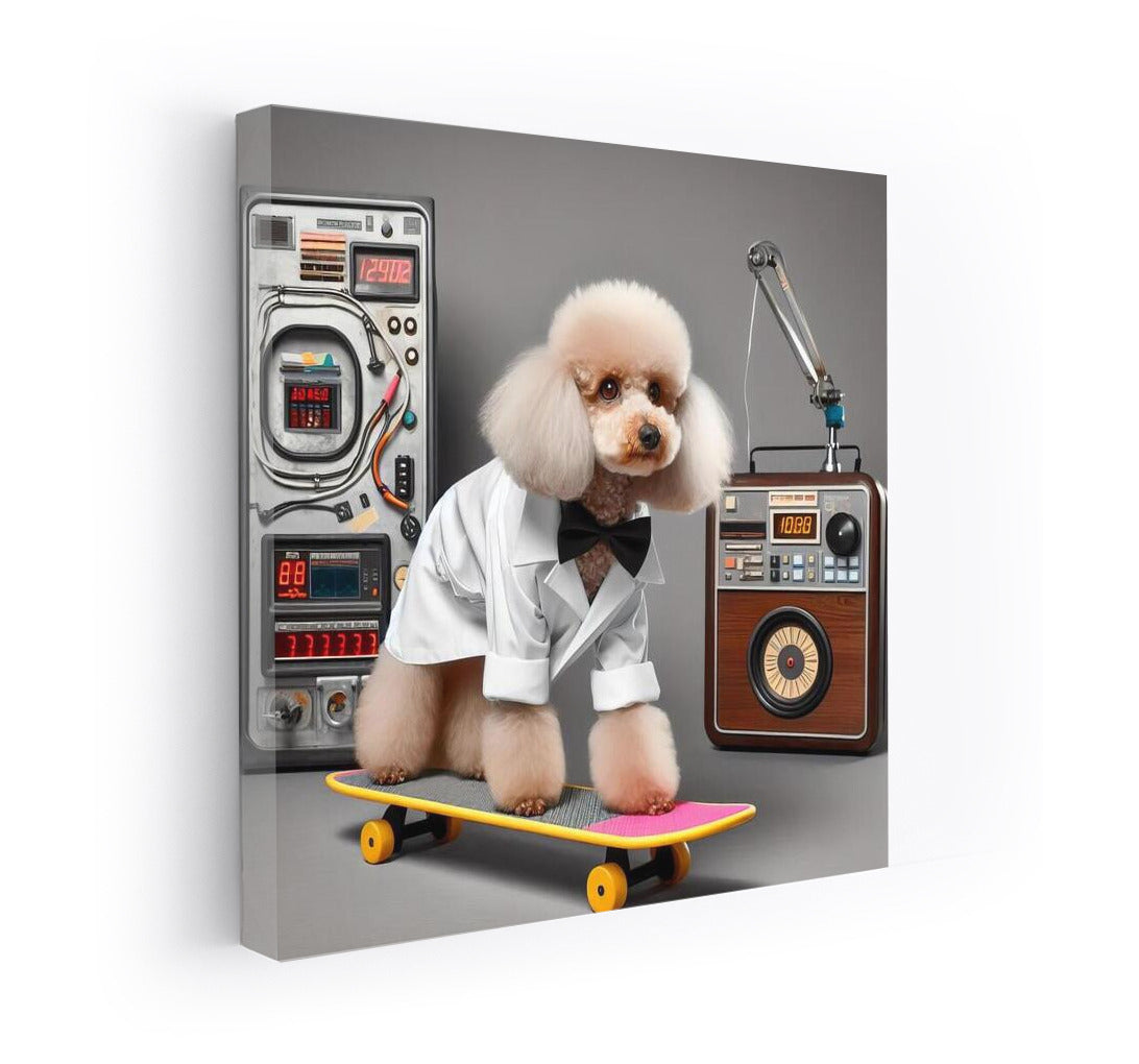 Poodle on a Skateboard: Back to the Future Style 2