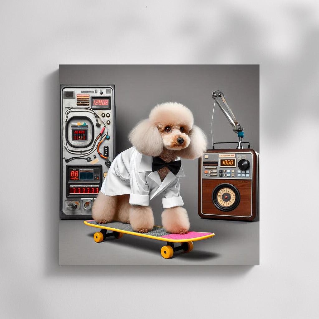 Poodle on a Skateboard: Back to the Future Style 2