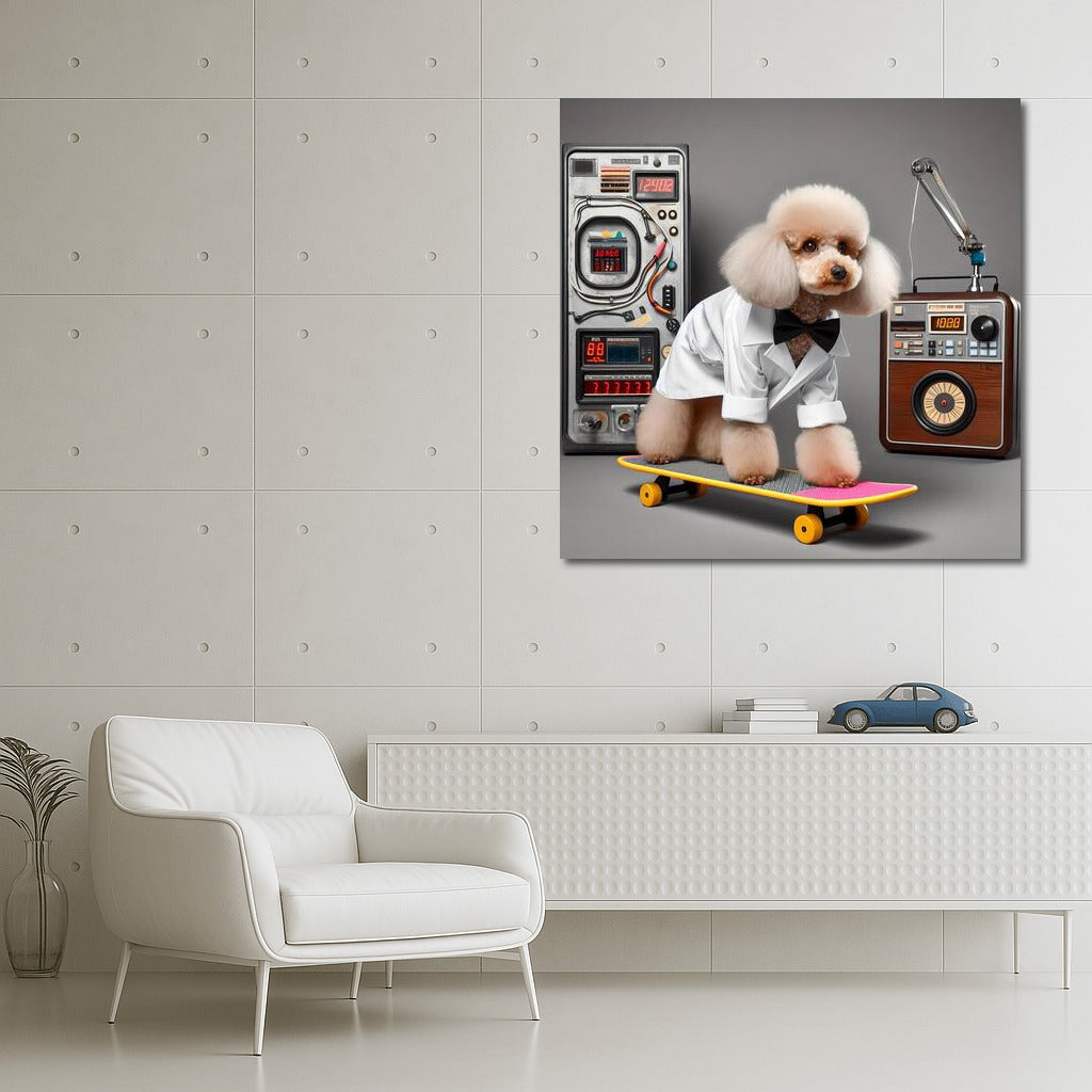 Poodle on a Skateboard: Back to the Future Style 2