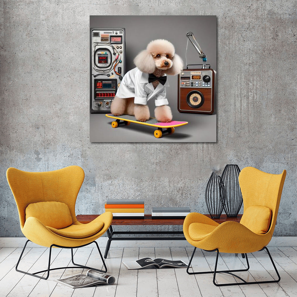Poodle on a Skateboard: Back to the Future Style 2