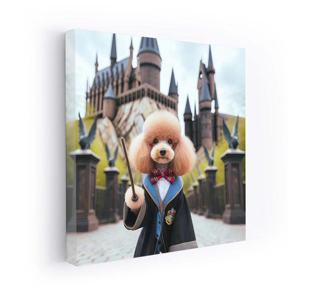The Magical Poodle: The Wizard at the Hogwarts Gate