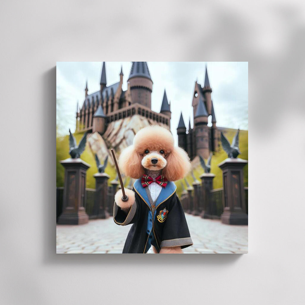 The Magical Poodle: The Wizard at the Hogwarts Gate