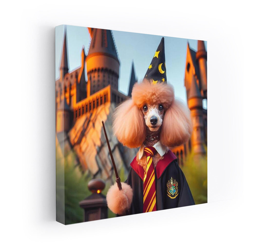 Magical Poodle at the Castle: Harry Potter Style