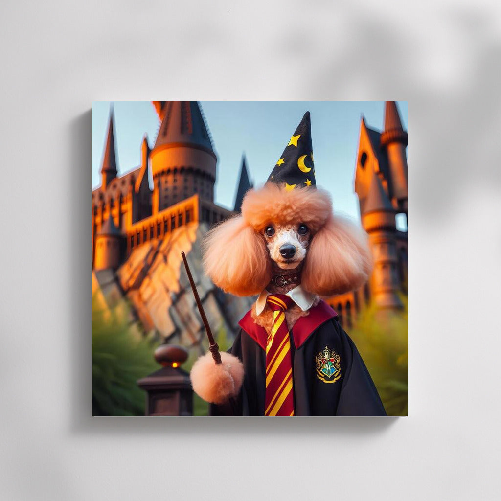 Magical Poodle at the Castle: Harry Potter Style