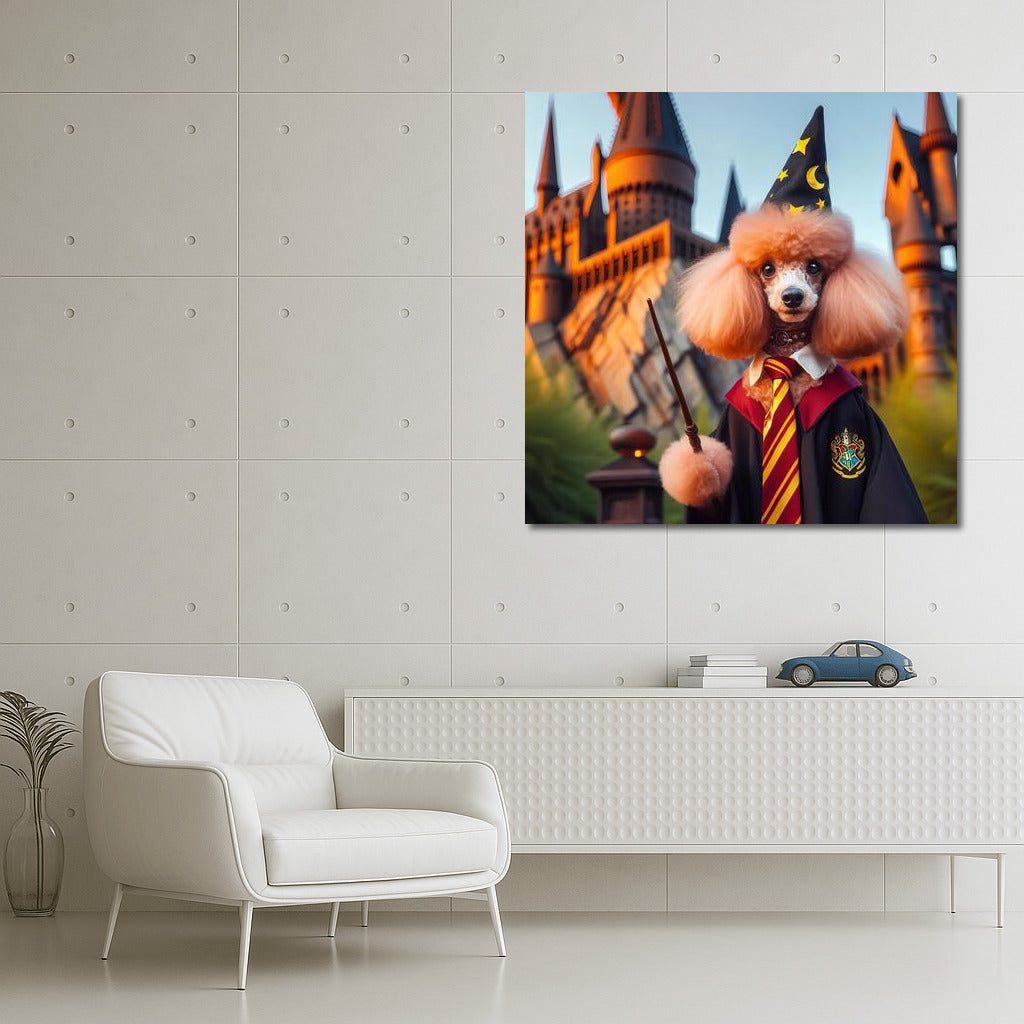 Magical Poodle at the Castle: Harry Potter Style