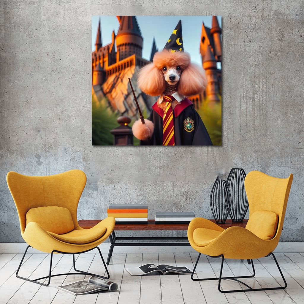 Magical Poodle at the Castle: Harry Potter Style