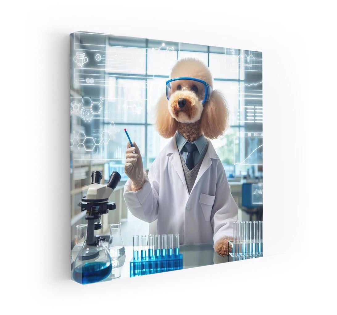Scientist Poodle in the Lab: Science Experiments with Fluffy Charm