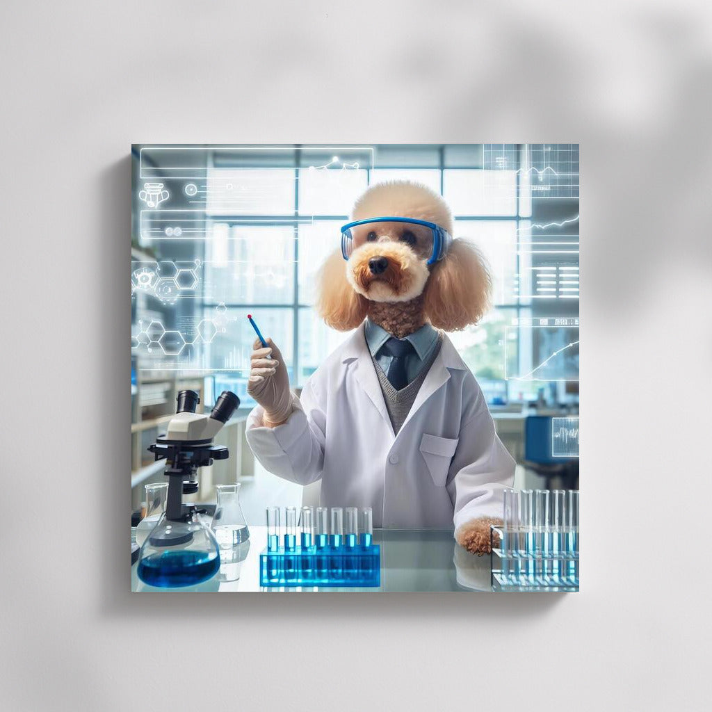 Scientist Poodle in the Lab: Science Experiments with Fluffy Charm