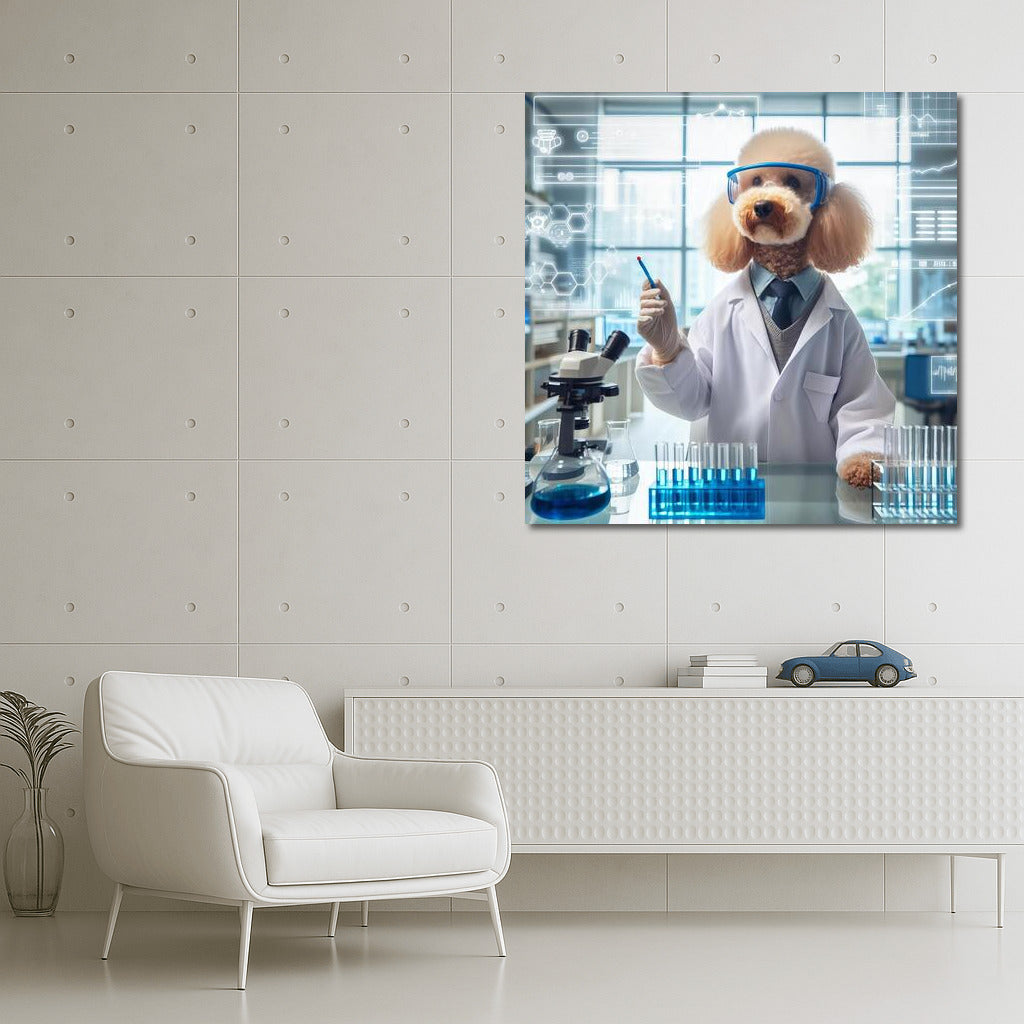 Scientist Poodle in the Lab: Science Experiments with Fluffy Charm