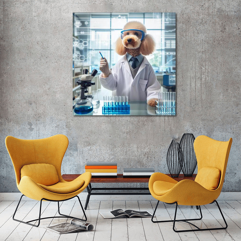Scientist Poodle in the Lab: Science Experiments with Fluffy Charm
