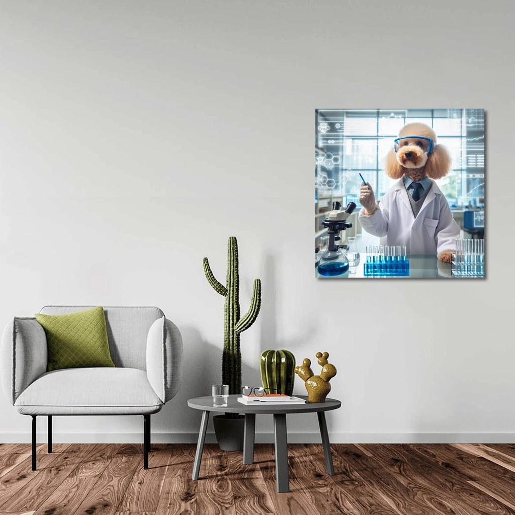 Scientist Poodle in the Lab: Science Experiments with Fluffy Charm