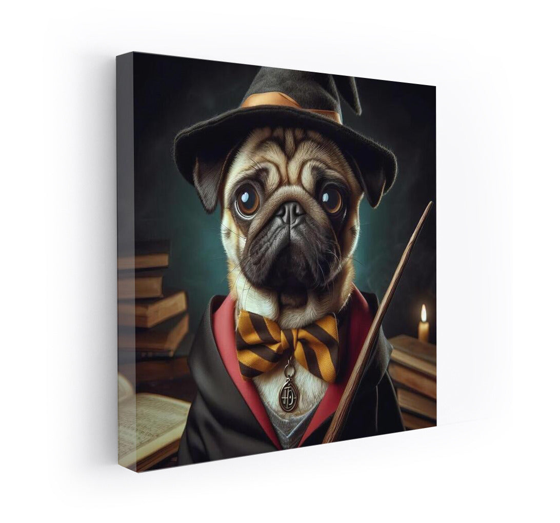 Magical Pug: Harry Potter on Your Wall