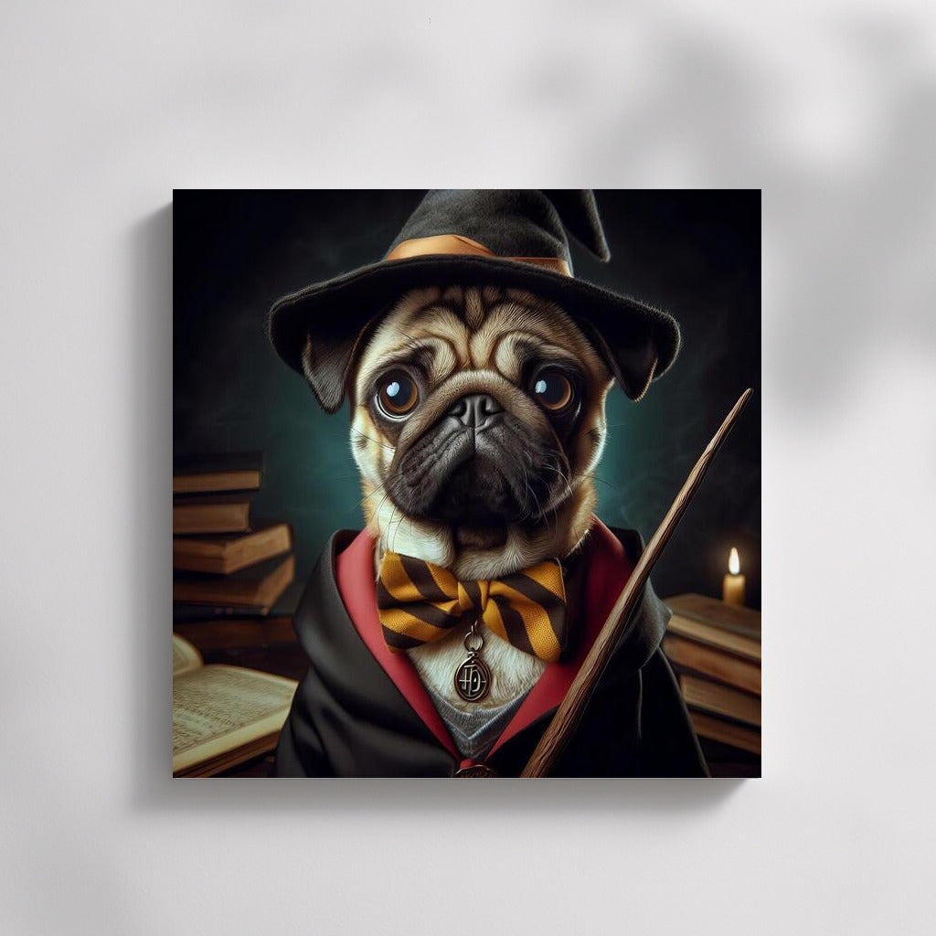 Magical Pug: Harry Potter on Your Wall