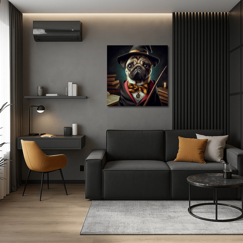 Magical Pug: Harry Potter on Your Wall