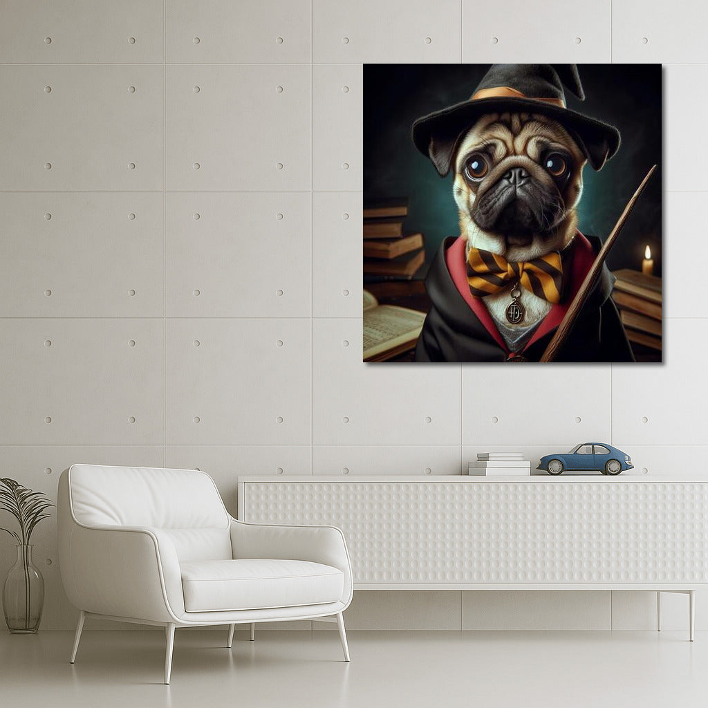 Magical Pug: Harry Potter on Your Wall