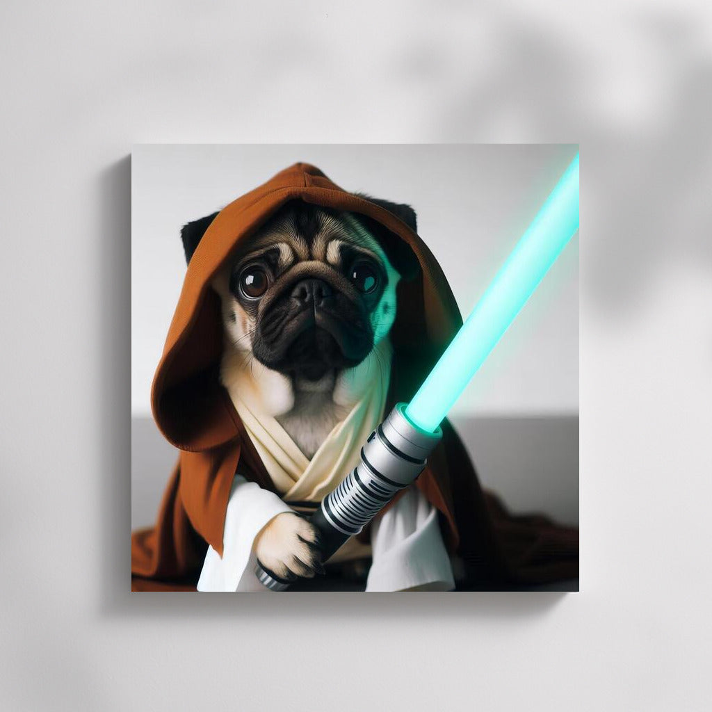Jedi Pug: Star Wars-Style Space Adventures