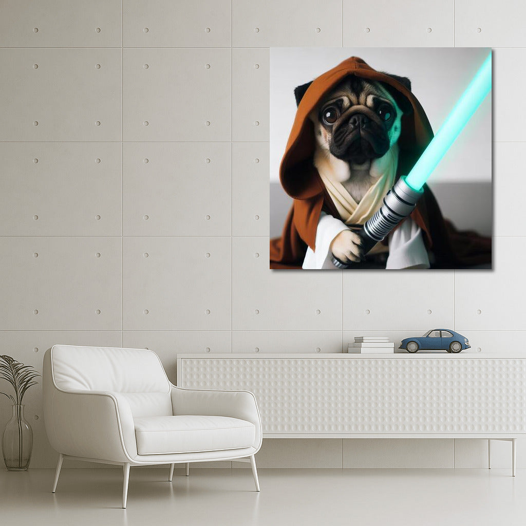 Jedi Pug: Star Wars-Style Space Adventures