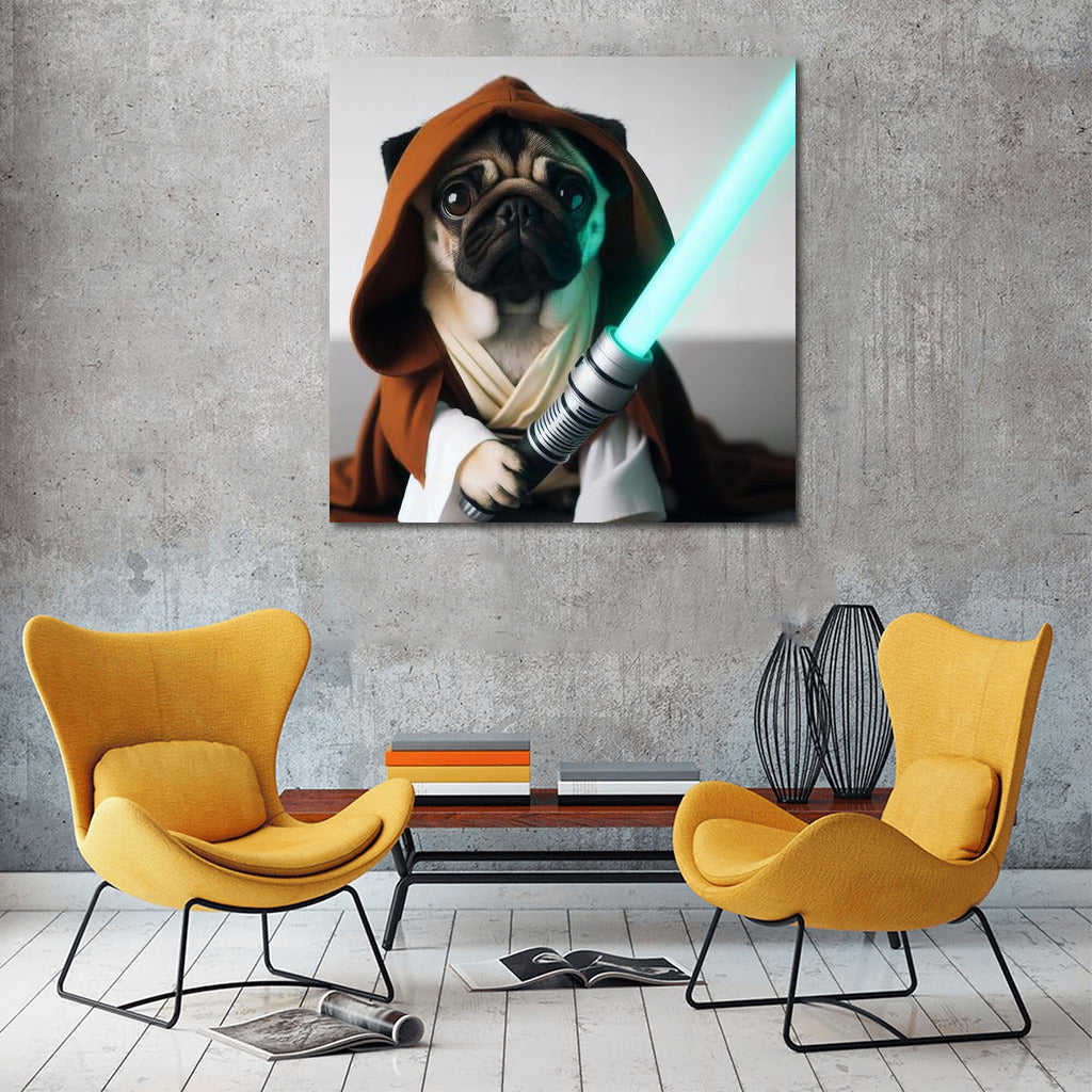Jedi Pug: Star Wars-Style Space Adventures