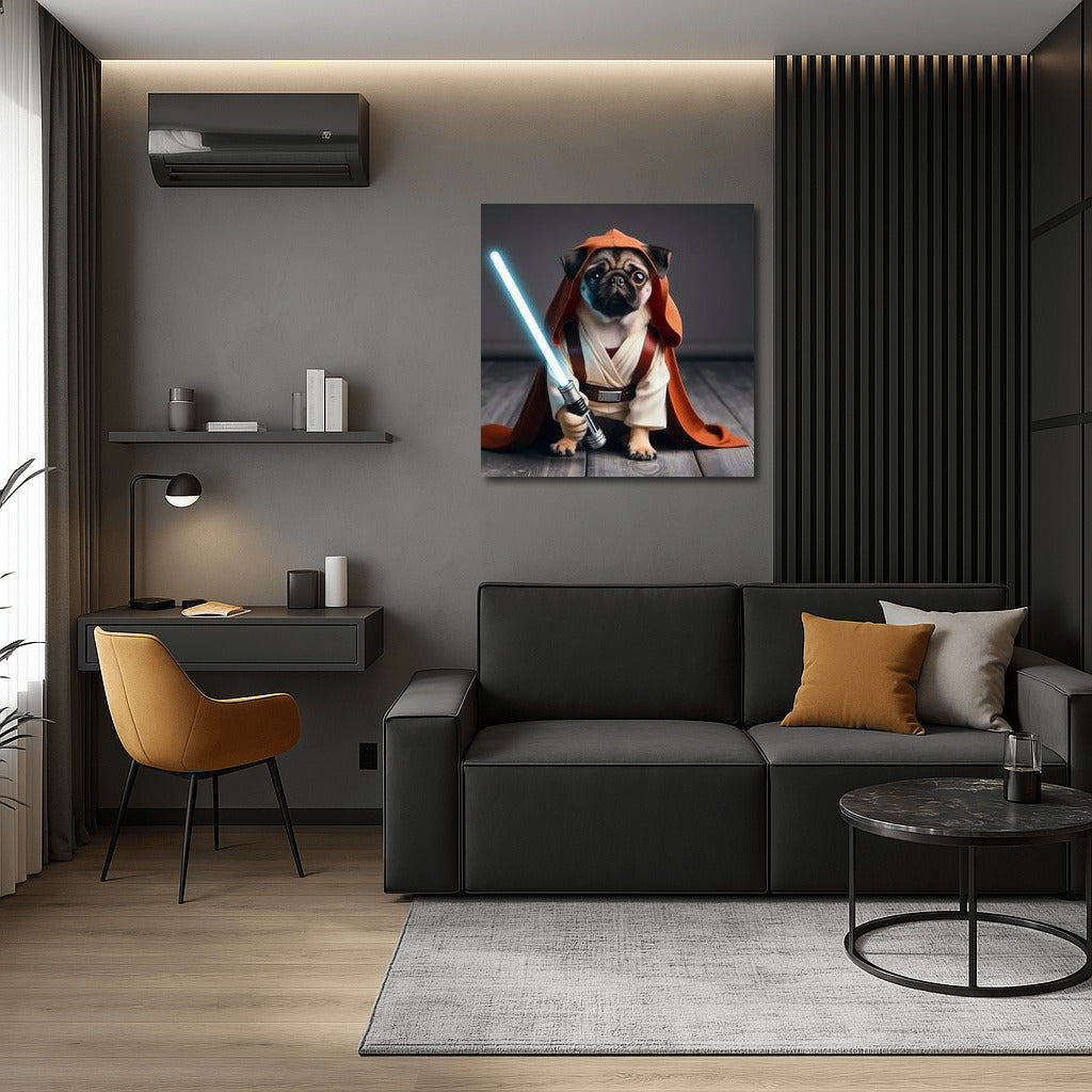 Pug Jedi: Star Wars in Your Interior