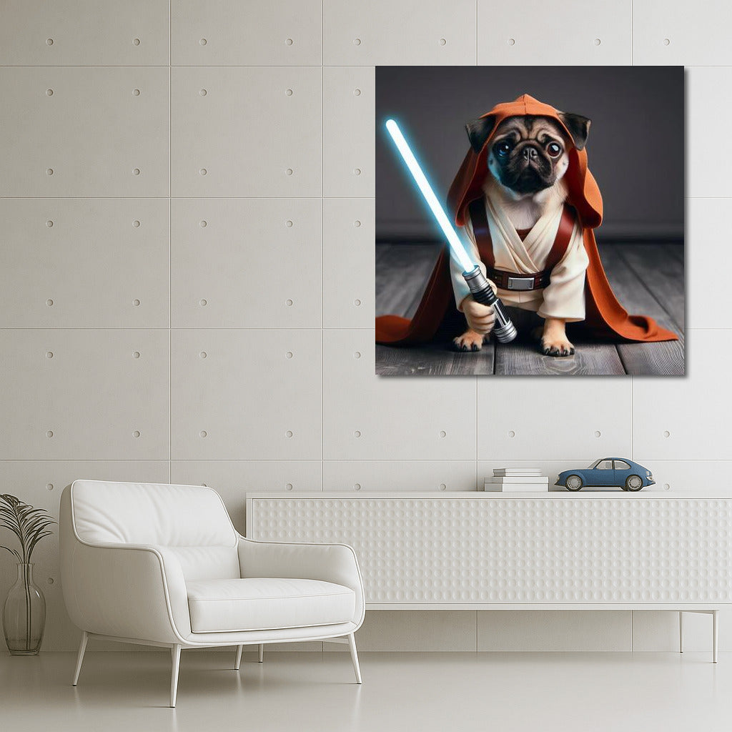 Pug Jedi: Star Wars in Your Interior