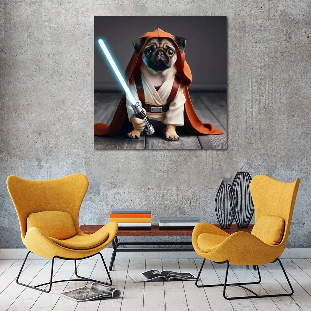 Pug Jedi: Star Wars in Your Interior